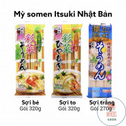  [HSD 2023] Mì somen rau củ Itsuki 320g Nhật Bản